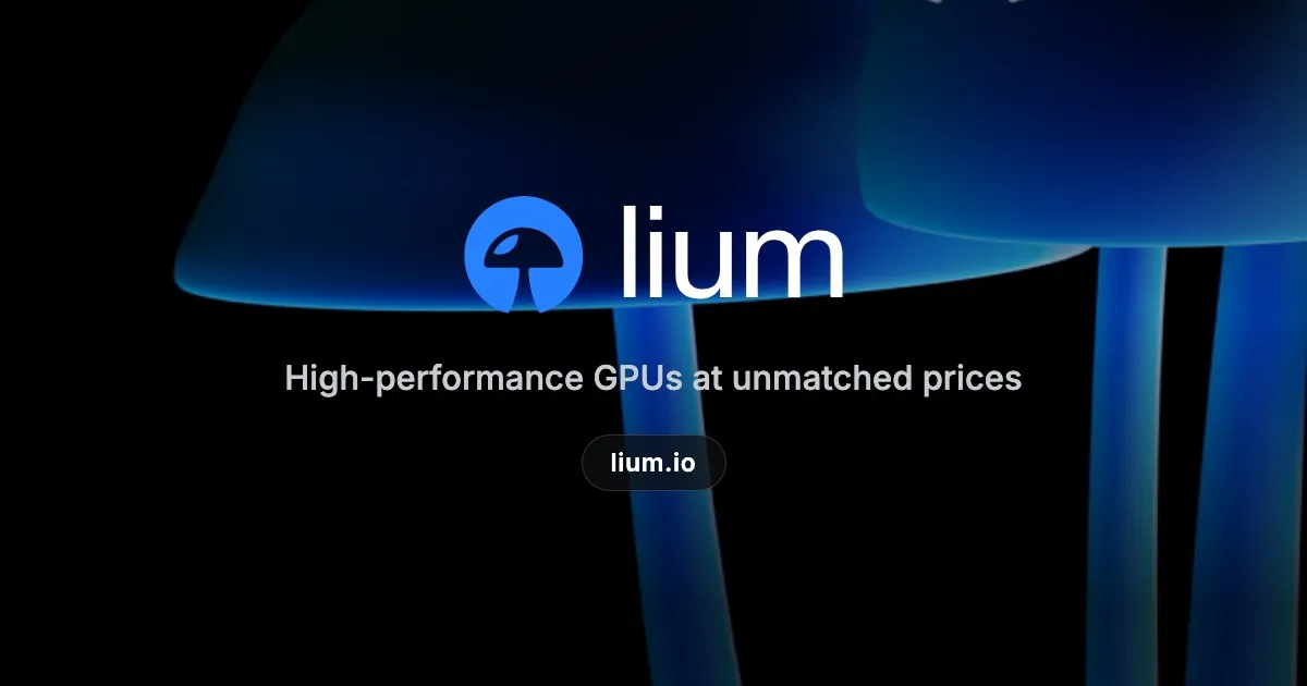 Lium logo, from their site